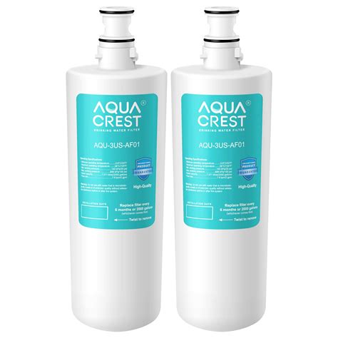 Aquacrest 3us Af01 Under Sink Water Filter Nsfansi 42 Certified Replacement For Standard 3us