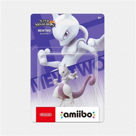 Amiibo Mewtwo Super Smash Bros Series Authentic Japanese Pokémon