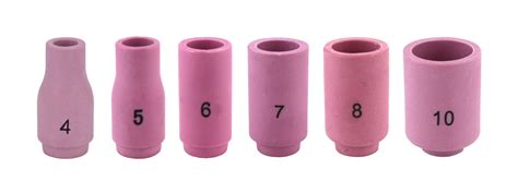 Alumina Nozzle Cups For TIG Welding Torches Series 9 20 25 With