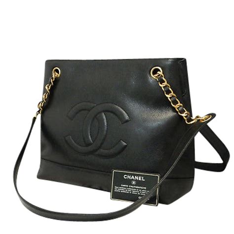 Chanel Small Black Leather Purse