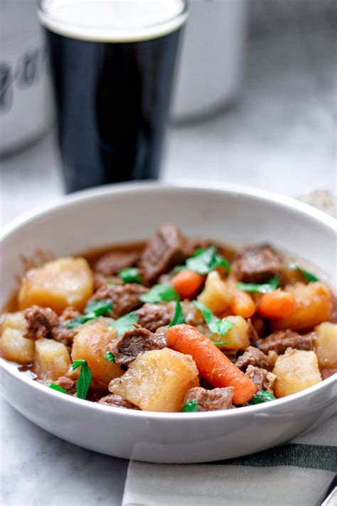 Instant Pot Irish Stout Beef Stew Recipe Fab Everyday