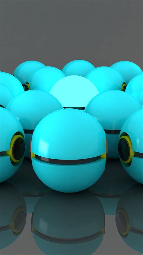 Blue Balls Modeling Rendering Hd Phone Wallpaper Peakpx