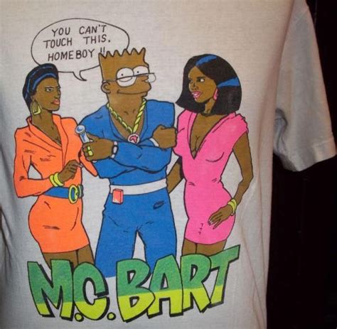 Mc Bart Bootleg Bart Simpsons Shirt Bart