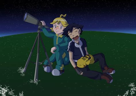 Ash And Clemont By Rumibelle On Deviantart