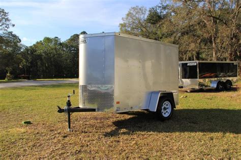5x8 Haulmark Enclosed Trailer Right Trailers New And Used Cargo