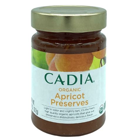 Cadia Apricot Preserves Organic Country Life Natural Foods