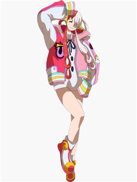 Best Girl Cute Uta One Piece Sticker By Andytreutel Redbubble