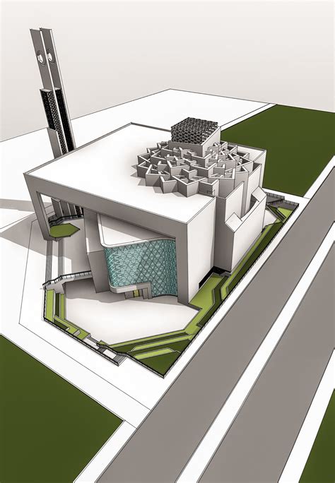 Modern Mosque Design On Behance