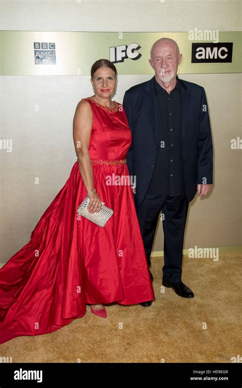 Jonathan Banks And Gennera Banks Attending The Amc Networks 68th