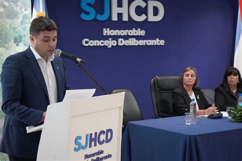 Apertura De Sesionarias Del Honorable Concejo Deliberante De San Jos