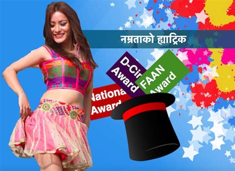 Nepal And Nepalinamrata Shrestha Best Actress Award Hat Trick