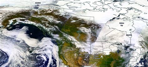 Record Low Snow Cover In North America Record Low Arctic
