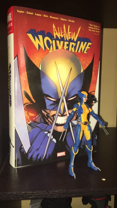 The Marvel Legends Figure Goes Great With The All New Wolverine Omnibus