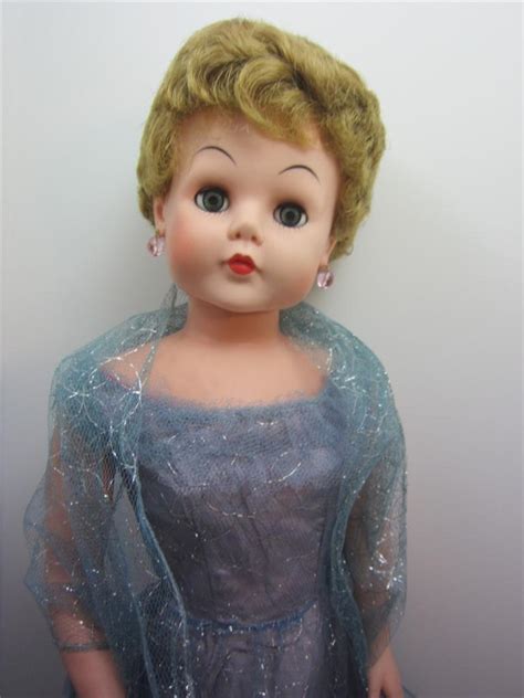1950s 30 Darling Debbie Deluxe Reading Fashion Doll Orig Blue Gown