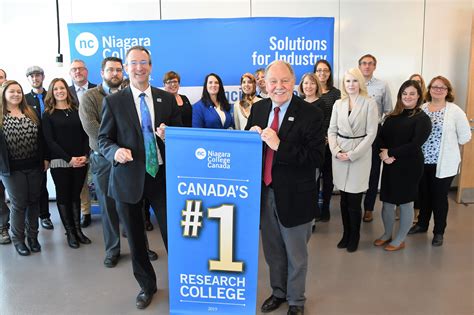 Niagara College Ranks No In Top Research Colleges Report Insidenc