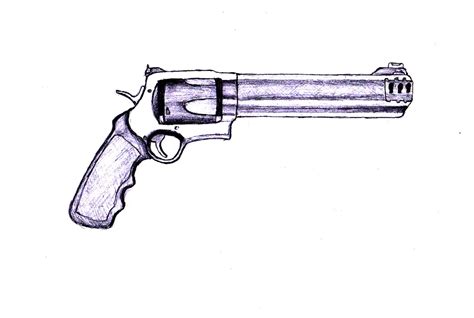 44 Magnum Drawing At Getdrawings Free Download