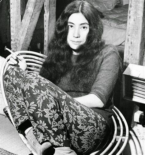 Rare Portraits Of Yoko Ono In The Early S Before She Married John