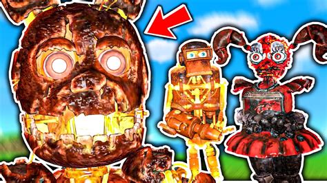 Brand New Fnaf Ar Special Delivery Flaming Springtrap Npc
