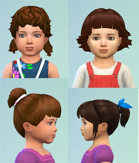 Mod The Sims Let Me Be A Toddler Hair For Our Sweet Toddlers