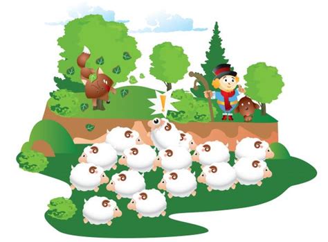 Flocks Of Sheep Cartoon Clip Art Library