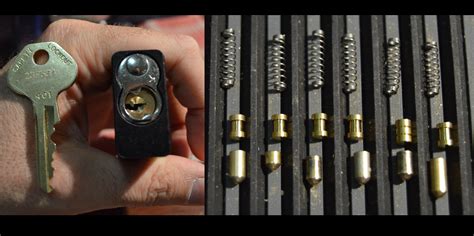 American Lock S1106 Master Loto Core Picked Lockpicking