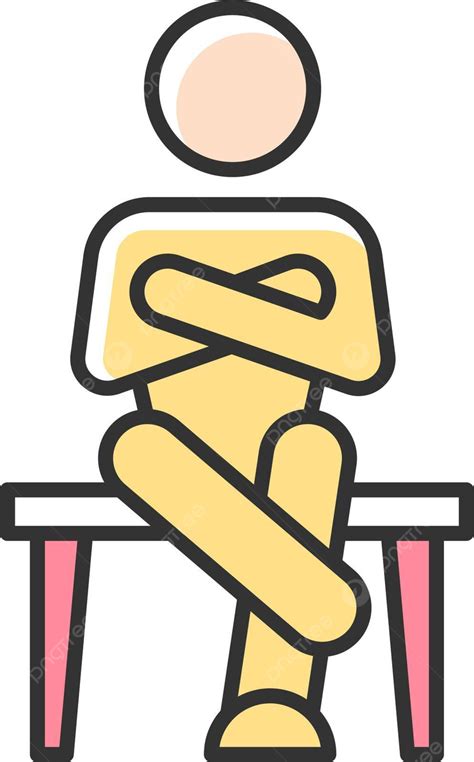 Closed Body Language Rgb Color Icon Information Icon Lineart Vector