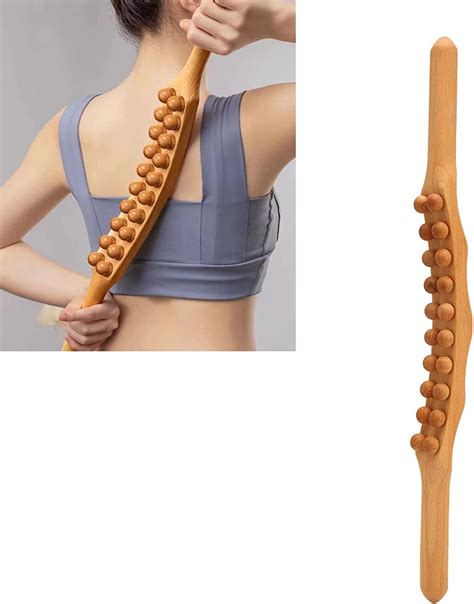 Outils De Massage Gua Sha En Bois Rouleau De Massage En Bois Outil De Massage Pour Relâcher