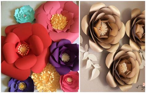 Flower etsy como hacer 5 flores de papel que decoraran tu hogar con estilo y. Moldes y tutorial para aprender cómo hacer flores gigantes ...
