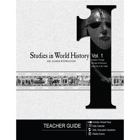 Studies In World History Volume 1 Teacher Guide Ebook