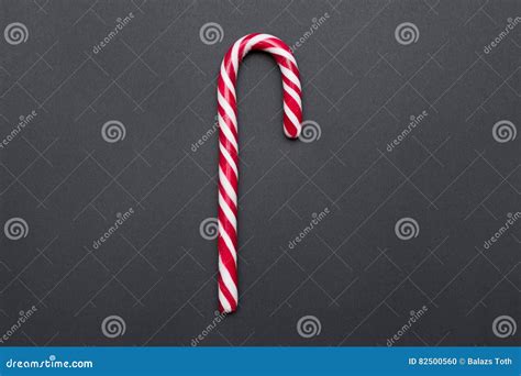 Striped Candy Cane Stock Photo Image Of Peppermint Christmas 82500560