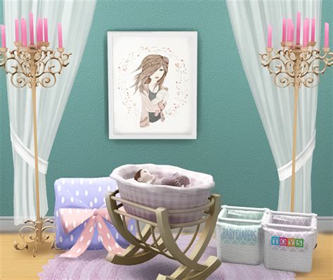 Sims 4 Ccs The Best Baby Bed By Lena Sims Cc8