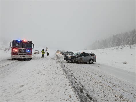 CSP Eagle on Twitter: "Multiple closures on I-70 Vail Pass. Avoid