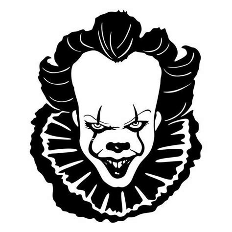 8 Vinyl Sticker Pennywise Dancing Clown Car Window Decal Horror King