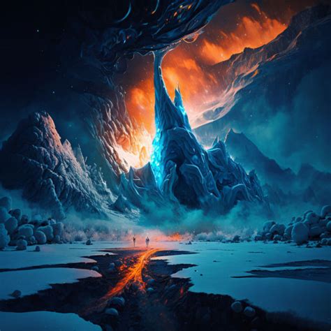 Burning Ice Planet 7 By Obsidianplanet On Deviantart