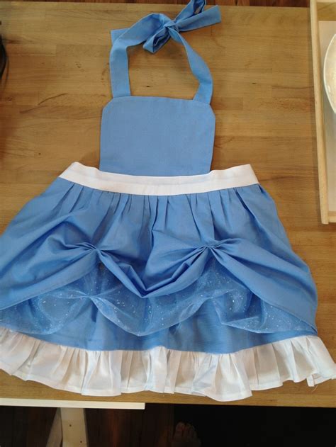 Toddler Cinderella Inspired Apron Dress Up Aprons Princess Aprons