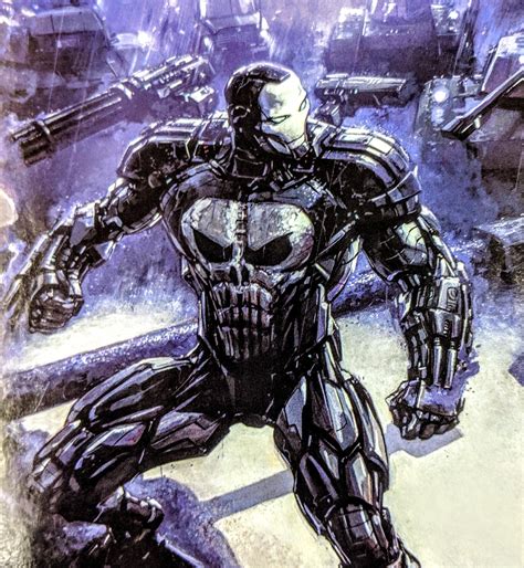 Strong Enough To Take Down Thanos The Punisher Vol 1 War Machine