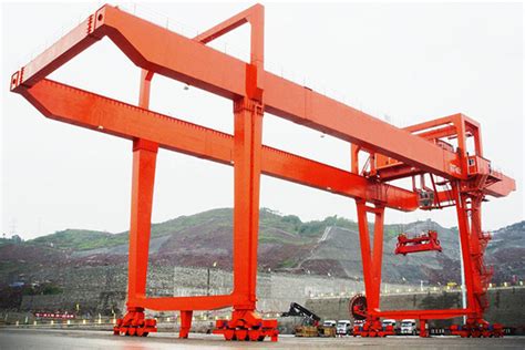 Rail Mounted Container Gantry Cranermg Henan Mine Crane Co Ltd