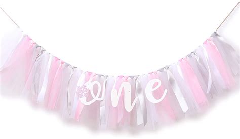 Baby Girl Banner Voor 1st Verjaardag Kinderstoel B Grandado