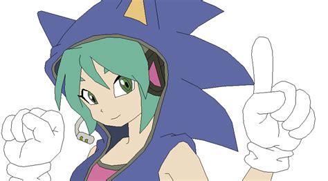 Miku Hatsune Cosplay Sonic By Sonicthehedgesantos On Deviantart