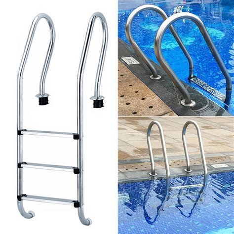 Buy Swimming Pool Ladder Stepsstainless Steel Swimming Pool Pedal Replacement Ladder Rung Steps