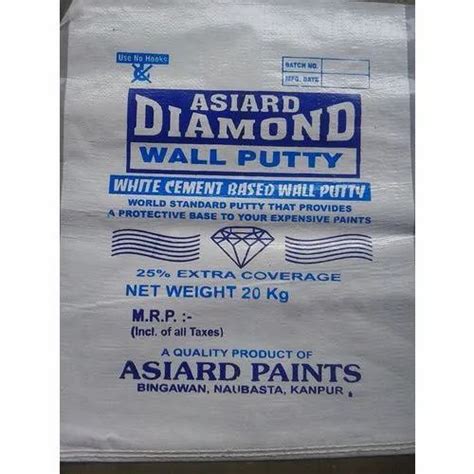 20 Kg White Cement Based Wall Putty At Rs 360kg Cement Putty In