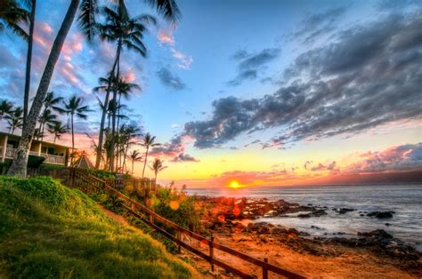 Sunset Wallpaper Iphone Beach Sunset Wallpaper Iphone Hawaii Stunning