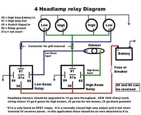 Diagram 356 Headlight Relay Wiring Diagram Mydiagramonline