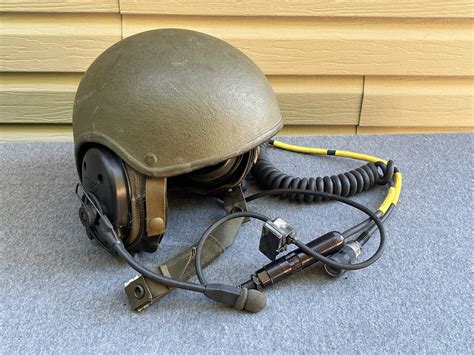 Us Military Combat Vehicle Crewman Cvc Helmet Dh 132a Complete W