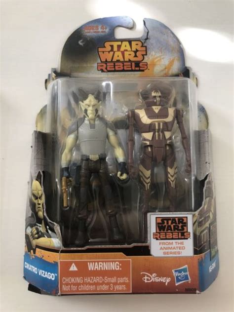 Star Wars Rebels Mission Series Ms09 Cikatro Vizago And Ig Rm Carded