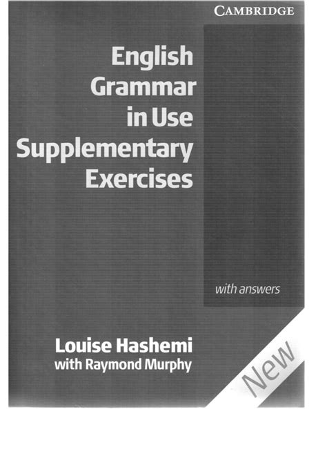 Cambridge English Grammar In Use Intermediate Supplementary