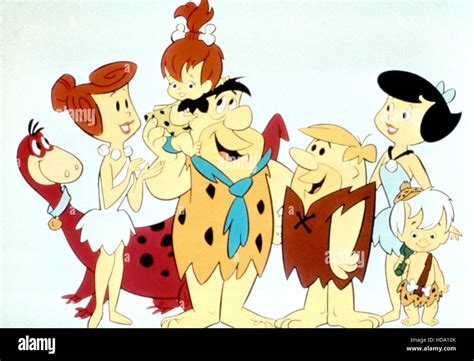 The Flintstones Dino Wilma Pebbles Fred Barney Betty Bamm Bamm