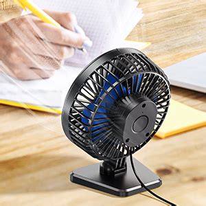 Gaiatop Ventilador de escritorio USB Mini pequeño pero potente