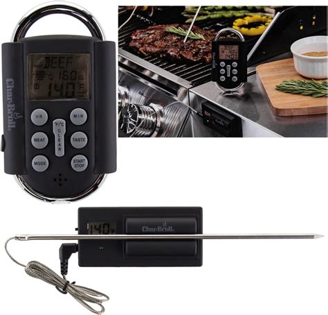 Chefmate Wireless Grilling Thermometer Programmable Amazonca Home