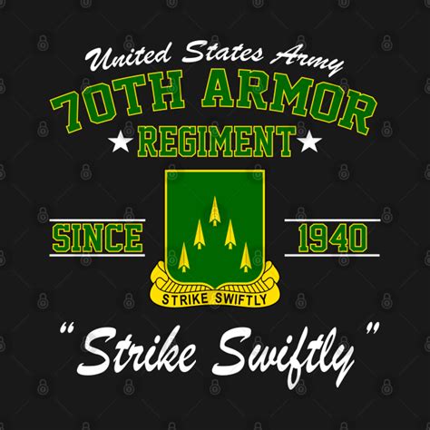 Us Army 70th Armor Regiment 70th Armor Regiment Long Sleeve T Shirt
